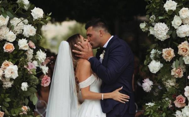 Damian De Allende ties the knot in a stunning wedding