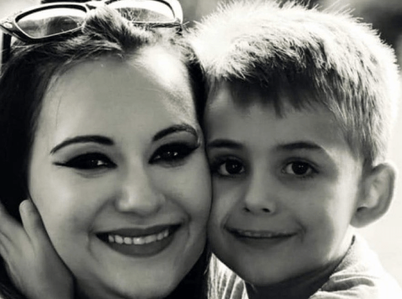 mother and 9-year old son