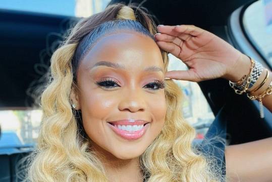 Ntando Duma opens up about her "peaceful" relationship