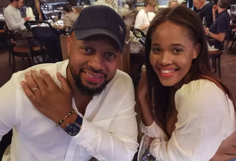 Phat Joe and his wife commemorate five years of marital bliss
