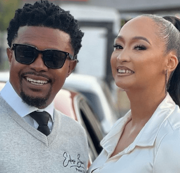 Kagiso Modupe and wife