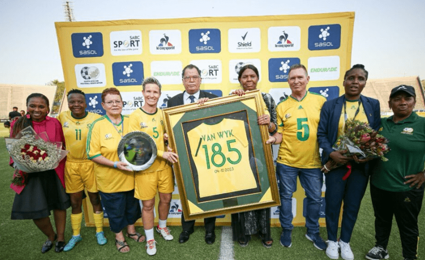 Banyana stalwart Janine Van Wyk retires from the beautiful game