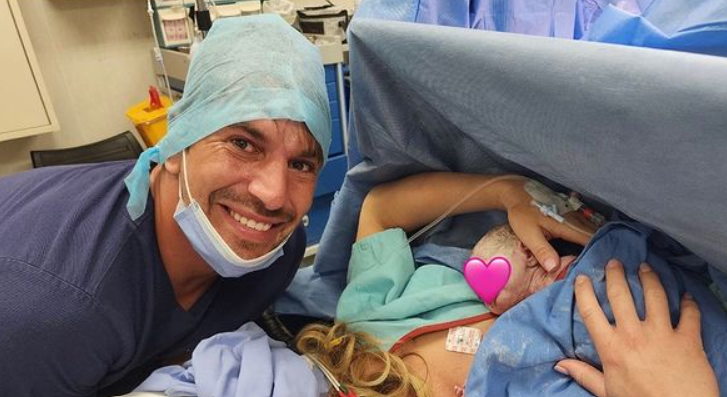 Eben Etzebeth and his wife welcome their bundle of joy