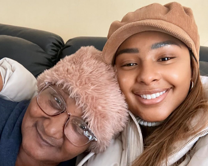 Boity pens the sweetest message for her beloved grandma