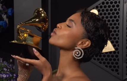 the Grammy goes to