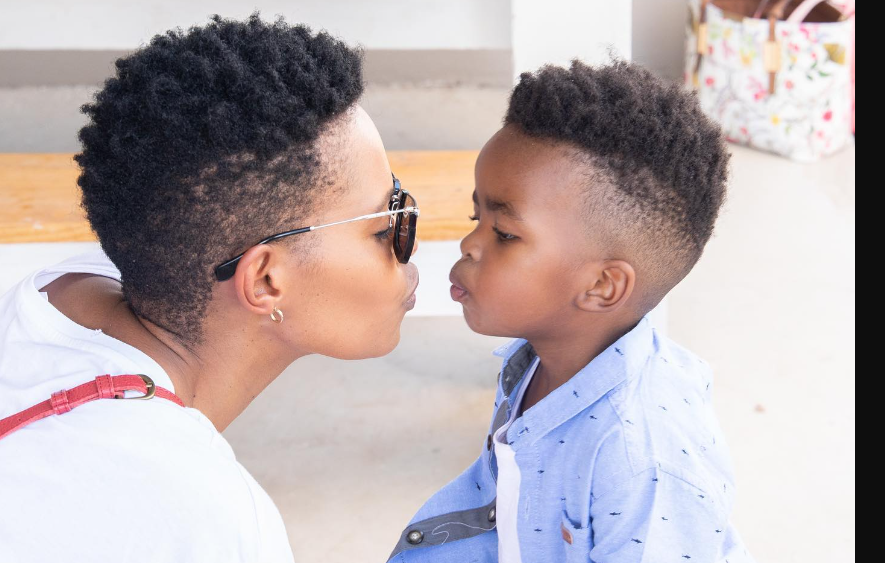 Gail Mabalane's heartfelt note to her son