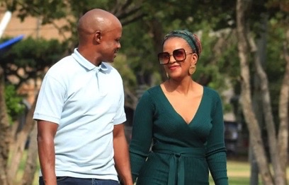 Babeile from Skeem Saam shows off his real-life partner