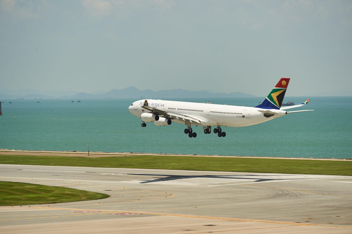 SAA direct flights to Perth