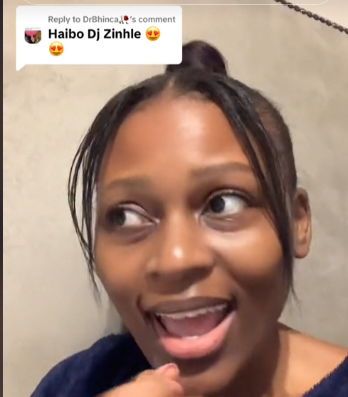 DJ Zinhle responds to TikTok doppleganger