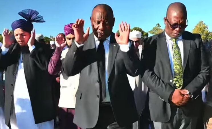 Ramaphosa joined Muslim community