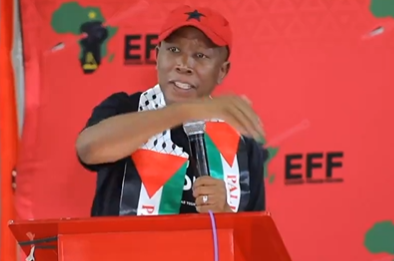 Malema addresses Lenasia community