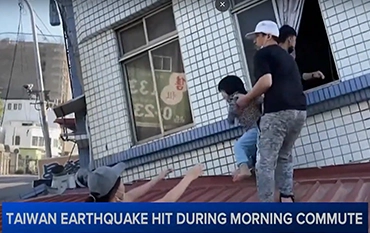 Taiwan Earthquake rescuers