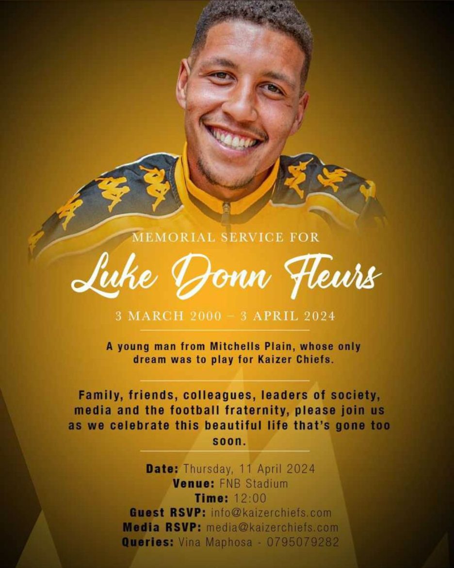 Luke Fleurs Memorial Service