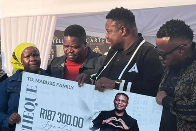 Friends of Mashata raise over R187k for his family