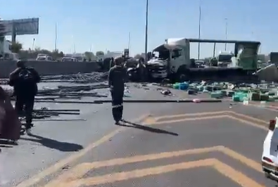 collision on N12 in Edenvale