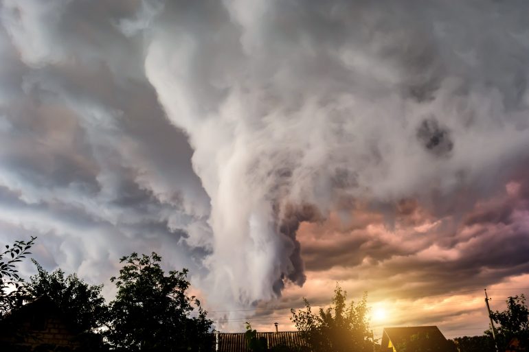 tornado in Tongaat