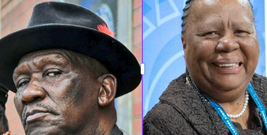 Bheki Cele and Naledi Pandor