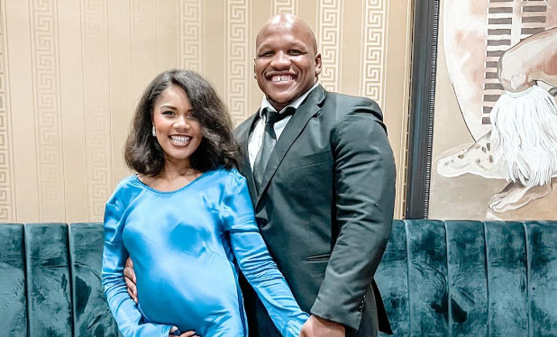 Bongi Mbonambi and wife