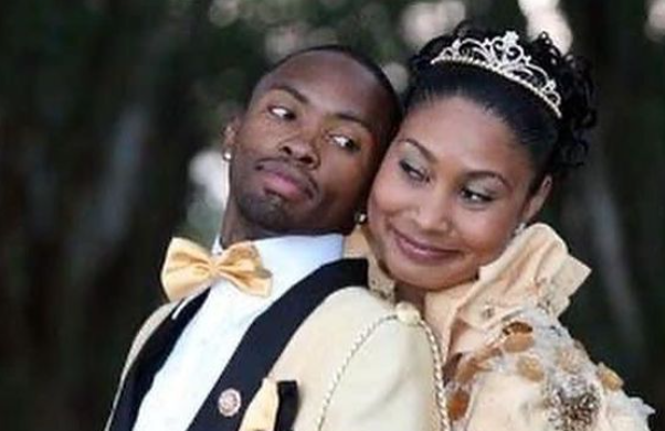 Bernard Parker and his wife celebrate their wedding anniversary