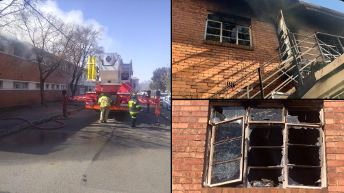fire at Germiston old age home