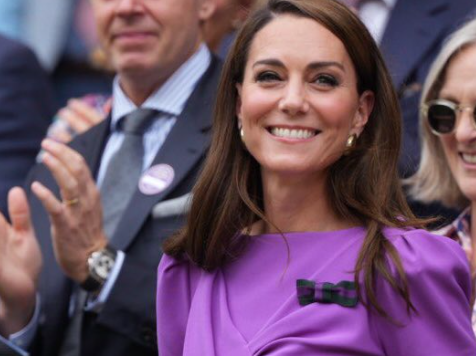 Kate Middleton attends Wimbeldon