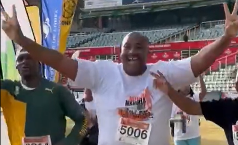 Gayton completes 5km run