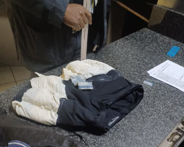 suspected drug mule
