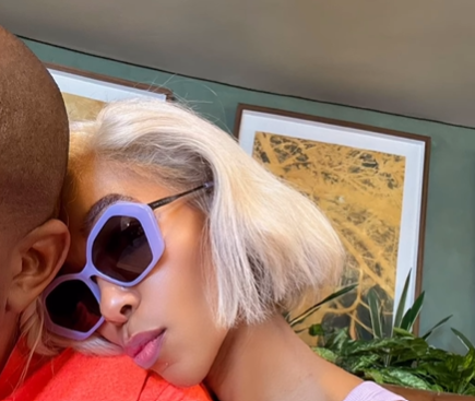 Nhlanhla Mafu shows off her mystery man
