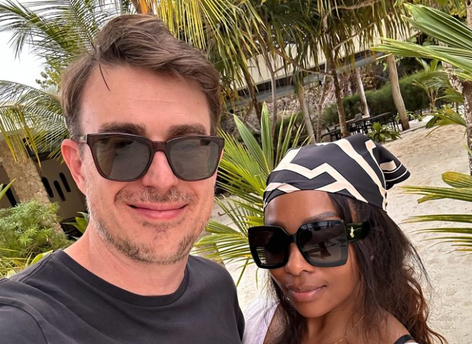 Pearl enjoys Zanzibar getaway with partner and son