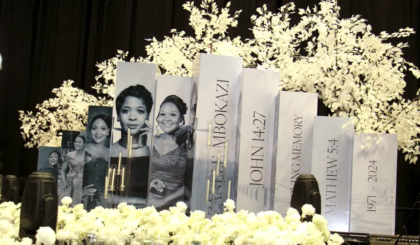 Zanele Mbokazi laid to rest