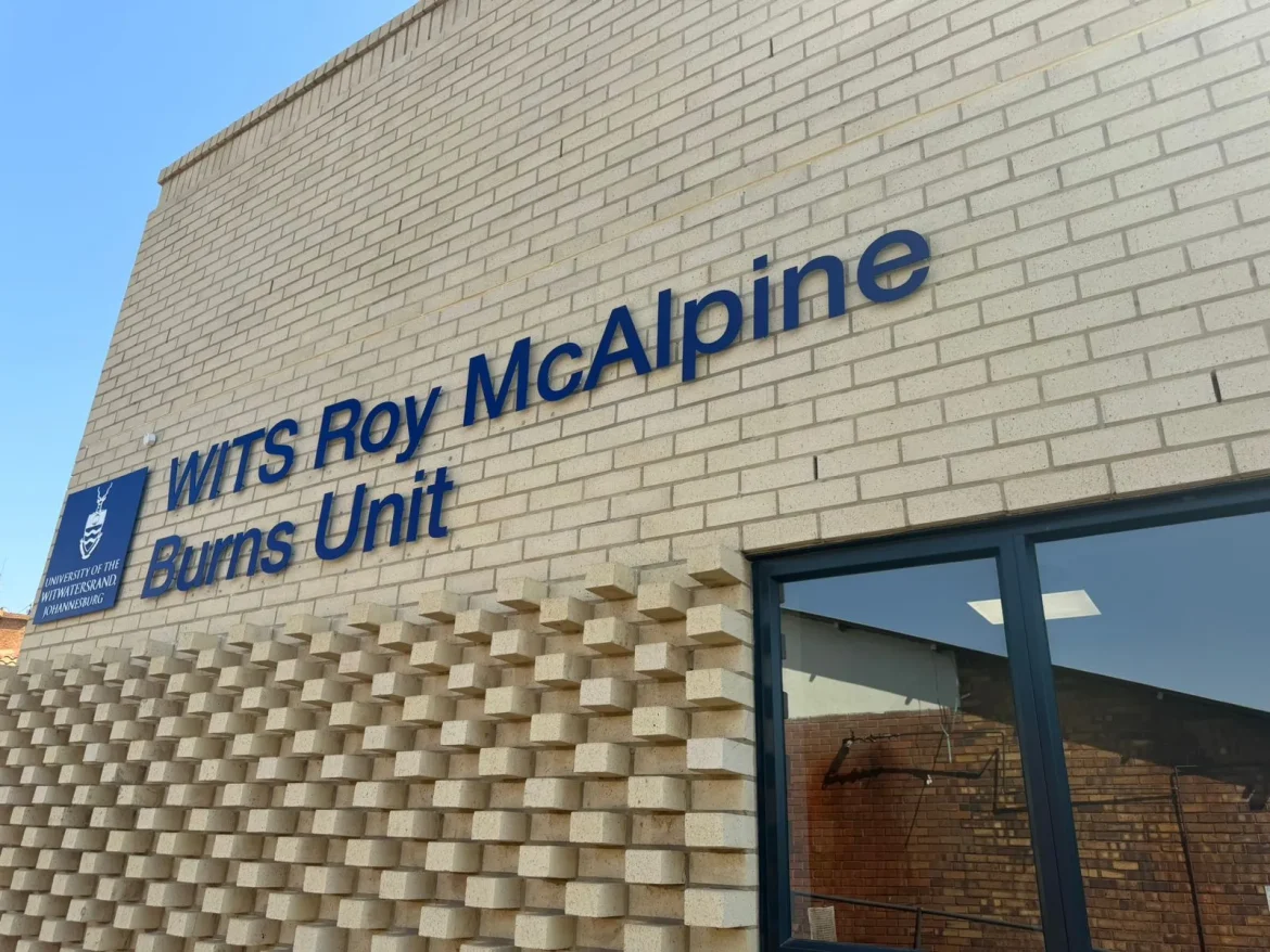 state-of-the-art burn unit