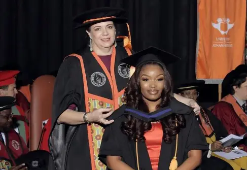 Isibaya actress Zinhle Mabena graduates