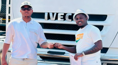 PICS: DJ Jaivane adds a truck to his fleet