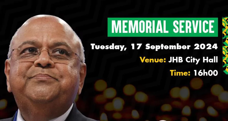 Memorial service and funeral details