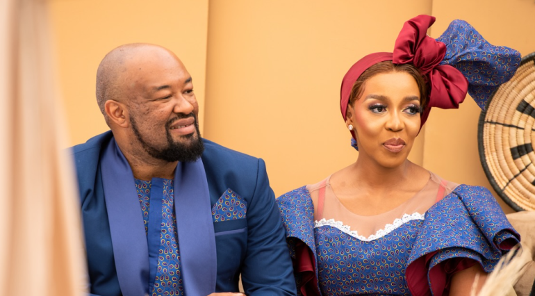 Rhythm City's Lebohang Motaung and his wife celebrate wedding anniversary