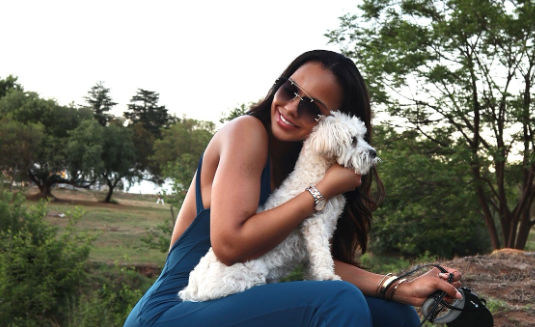 Mihlali shares how her pet helped her through a difficult period in her life