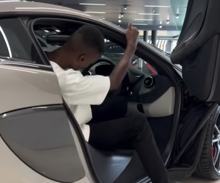 King Monada shows off new 3 million rand luxury ride