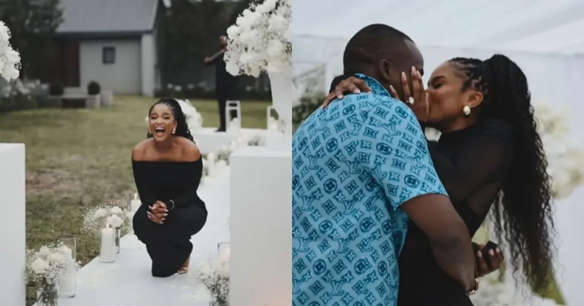 She said yes - Inside Ayanda Thabethe’s luxe proposal