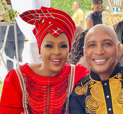Basetsana and Romeo Kumalo celebrate 24 years of marriage