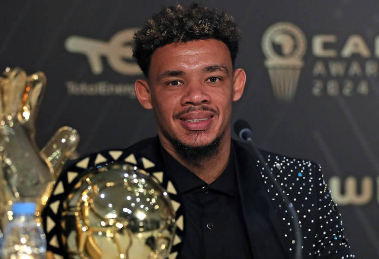 Ronwen Williams becomes first South African to win CAF Goalkeeper of the Year