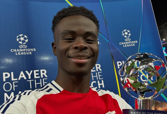 Arsenal’s Bukayo Saka sidelined, confirms Arteta