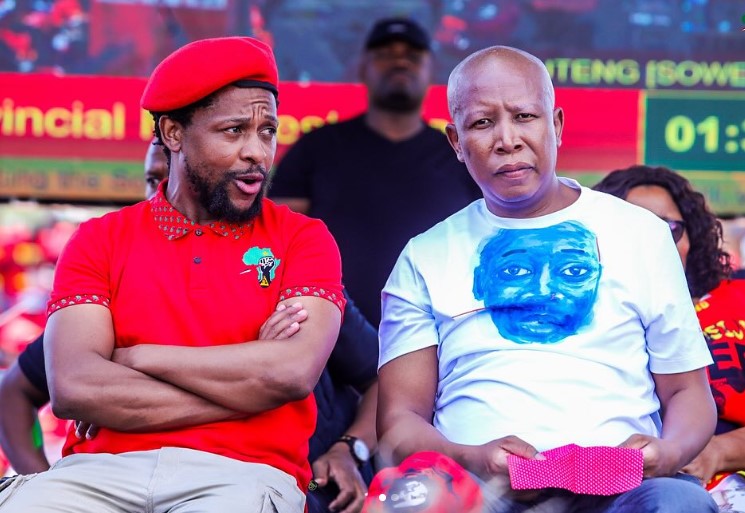 ‘I’m not his father’: Malema on Ndlozi’s resignation from parliament