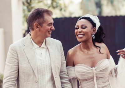 Mampho B and her husband celebrate 20 years of marital bliss
