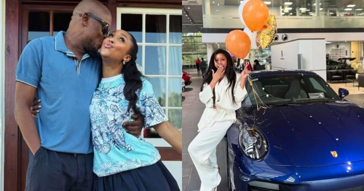 Minnie Dlamini and her new boyfriend Brian