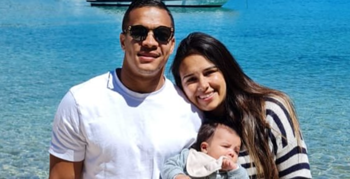 Springbok star Cheslin Kolbe reflects on fatherhood as son turns two