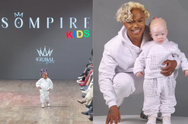 Somizi showcases his kids clothing brand at New York Fashion Week