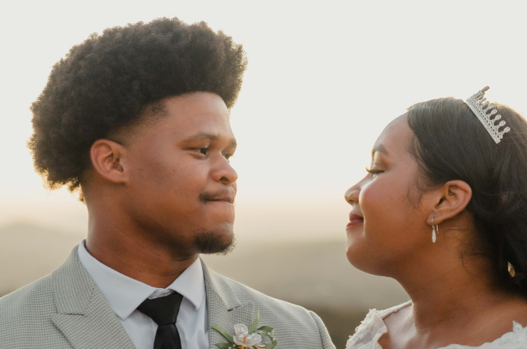 Blood & Water’s Dillon Windvogel and his partner tie the knot