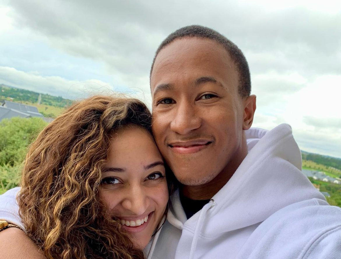 Bohang Moeko and his wife celebrate four years of marital bliss
