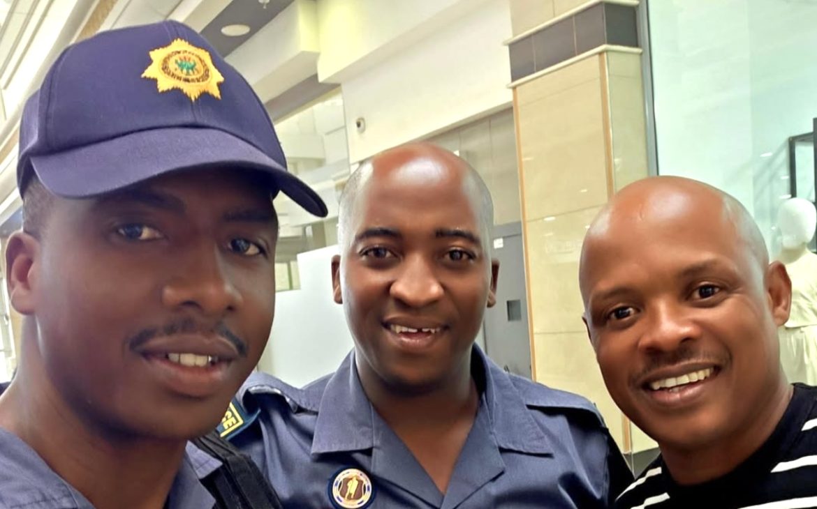 Skeem Saam’s Mathews Manamela in police uniform
