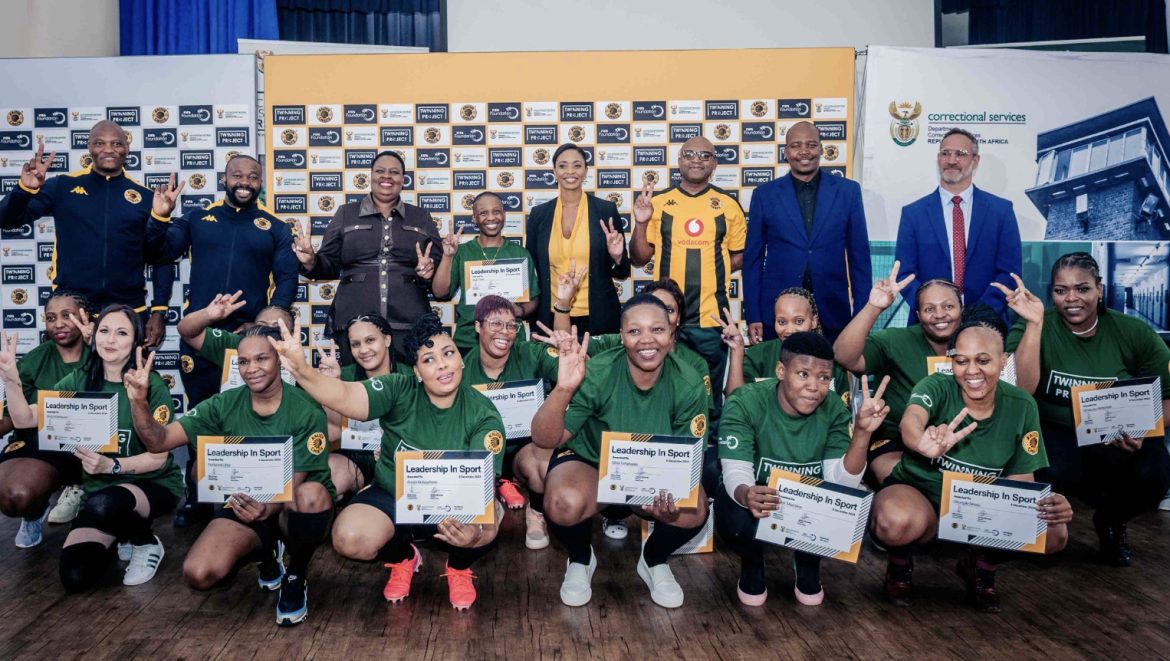 Kaizer Chiefs celebrates female inmates' graduation through coaching programme